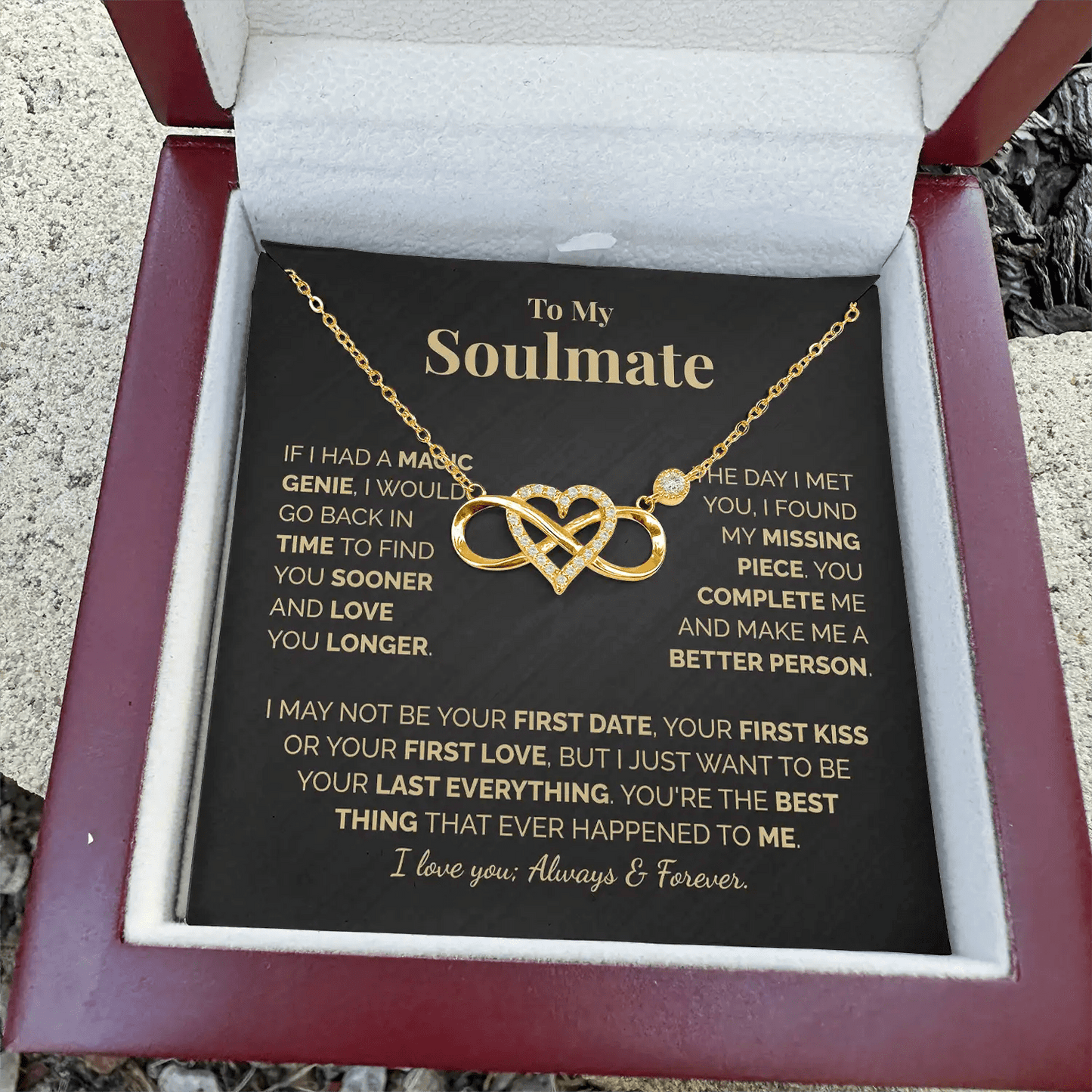 My Soulmate | ZIAVIA | Infinity Heart | 925S Necklace