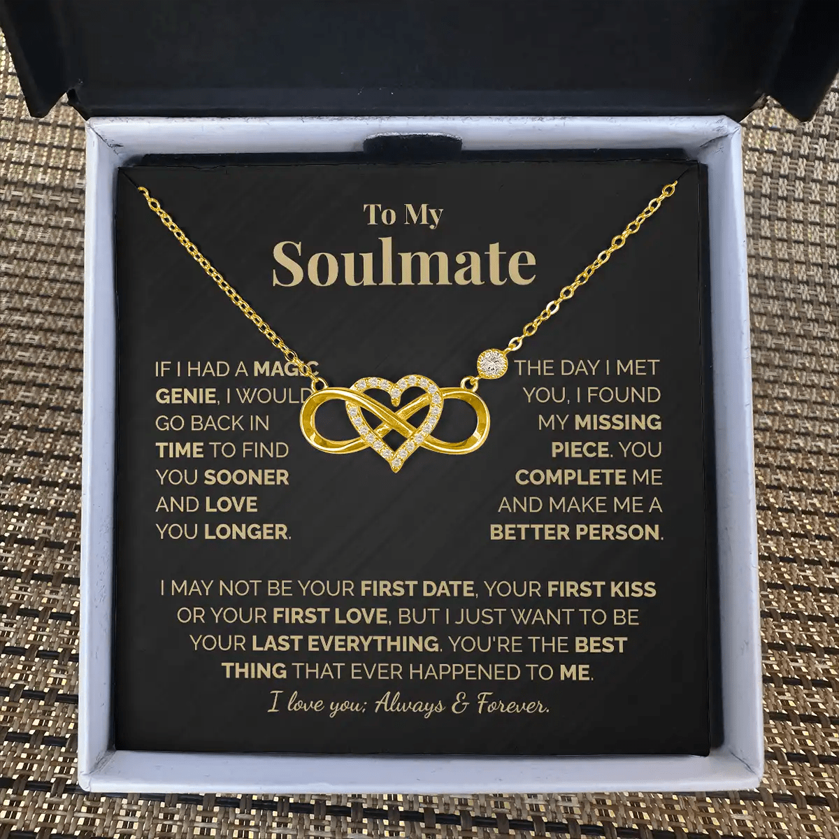 My Soulmate | ZIAVIA | Infinity Heart | 925S Necklace