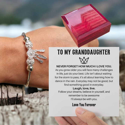 ZIAVIA | To My Granddaughter | Dream Weave Wristlet |