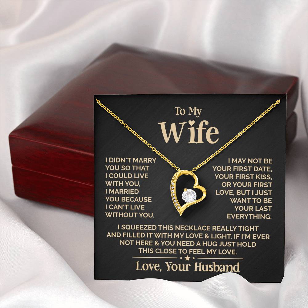 Mother's Day Gift for Wife | First Love | Heart Necklace