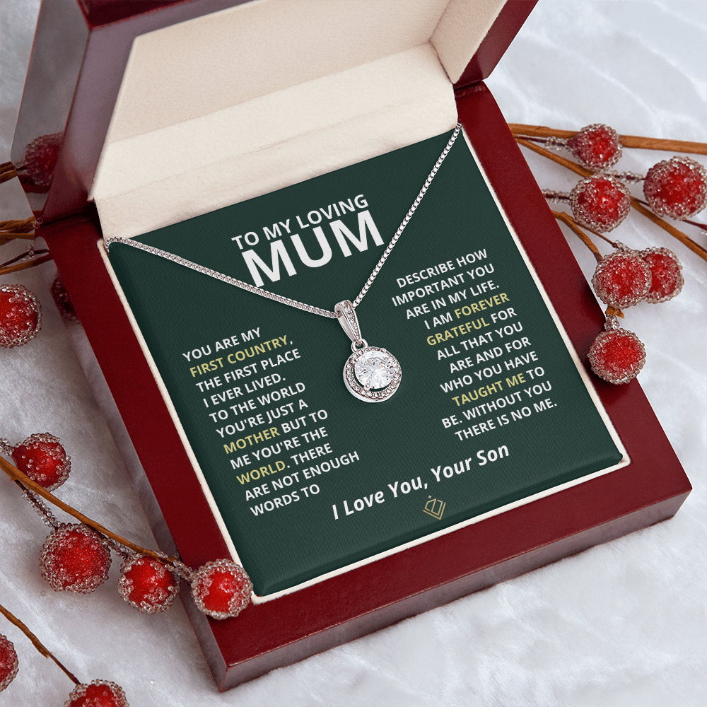 Mother's Day Gift from Son | First Country | Eternal Hope Necklace