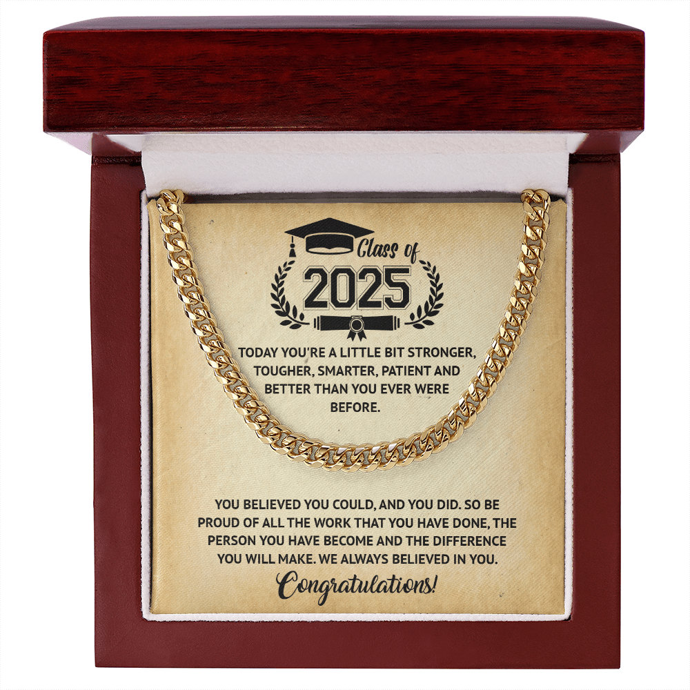 ZIAVIA | Cuban Chain Necklace | Class Of 2025