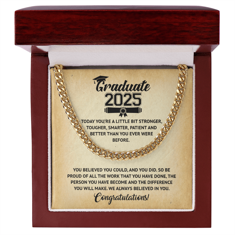 ZIAVIA | Cuban Chain Necklace | Graduate 2025