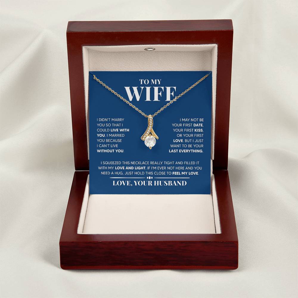 Mother's Day Gift for Wife | Love and Light | Alluring Necklace