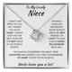 ZIAVIA | Vesta Knot Necklace | Niece Love Uncle