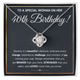 ZIAVIA | Vesta Knot Necklace | On Her 40th Birthday
