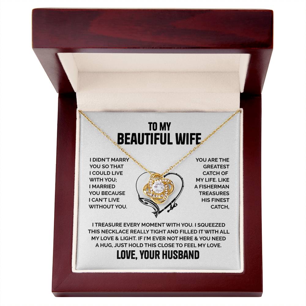 Mother's Day Gift for Wife | Trust | Vesta Knot Necklace