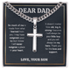 ZIAVIA | Cross Necklace | Dear Dad