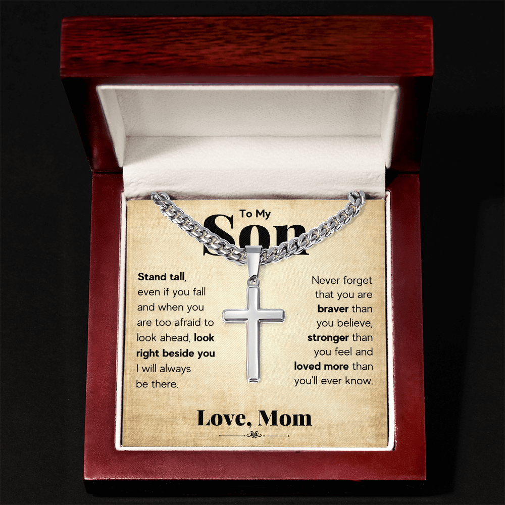 ZIAVIA | Cross Necklace | Son Stand Tall