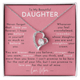 ZIAVIA | Heart Necklace | Beautiful Daughter Love Mom