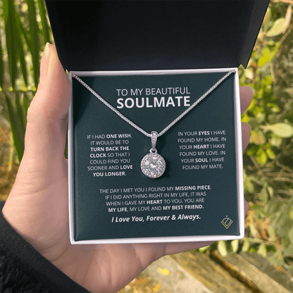 Cushion Star Necklace - Soulmate Missing Piece Necklace