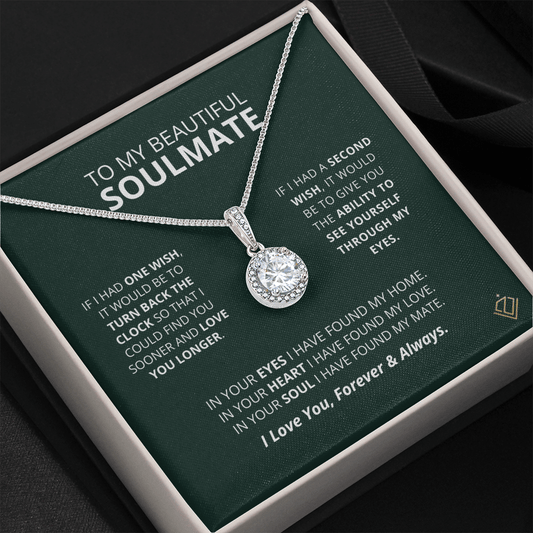 Cushion Star Necklace - Soulmate In Your Eyes