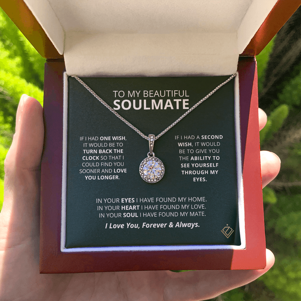 Cushion Star Necklace - Soulmate In Your Eyes