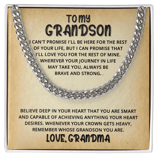 [ALMOST SOLD OUT] Cuban Link Chain - Grandson - From Grandma