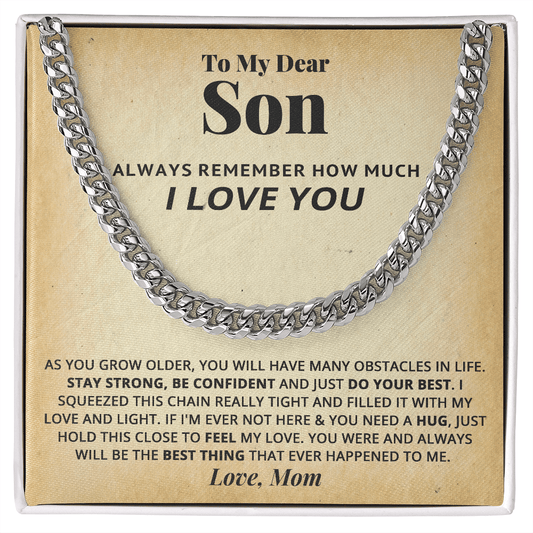 [ALMOST SOLD OUT] Son - Confident - Cuban Link Chain