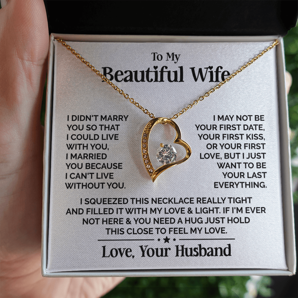 [ALMOST SOLD OUT] Heart Necklace - Beautiful Wife