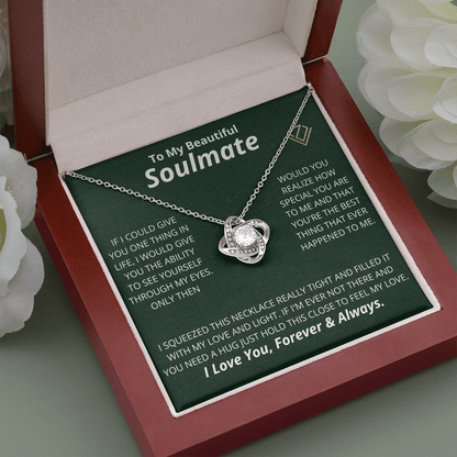 Vesta Knot Necklace - Soulmate Through My Eyes
