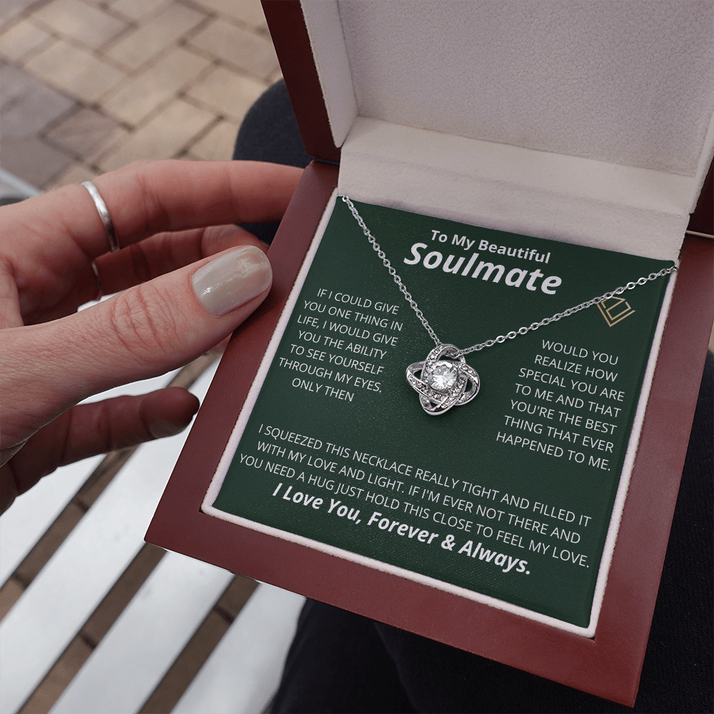 Vesta Knot Necklace - Soulmate Through My Eyes