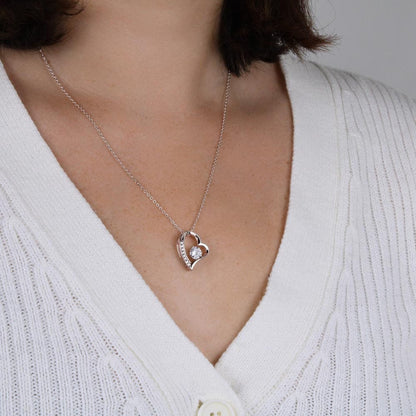 ZIAVIA | Wife Heart Necklace | Meeting you was fate |