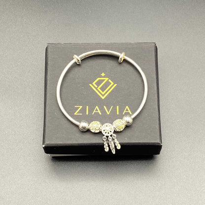 ZIAVIA | To My Daughter | Dream Weave Wristlet | Brave & Strong