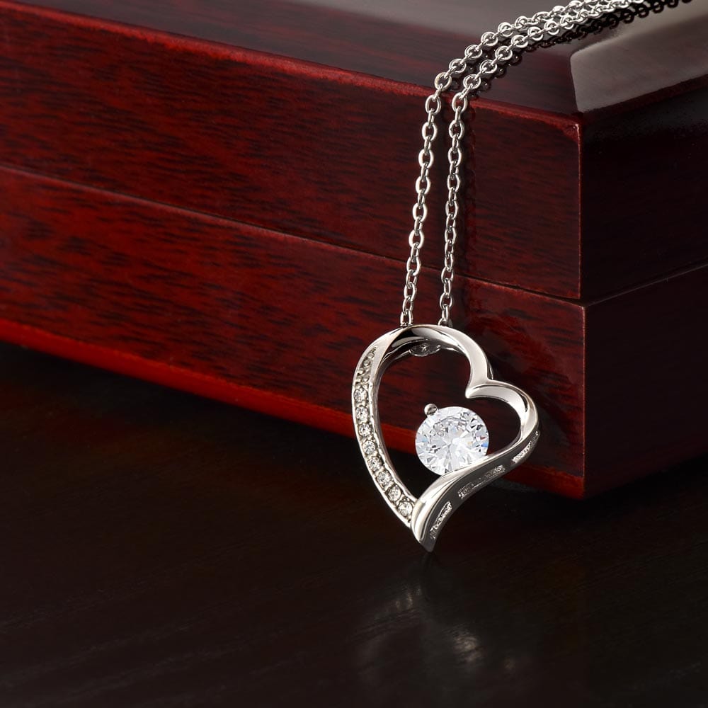 To My Wife necklace “Meeting you was fate” Ziavia Heart Necklace