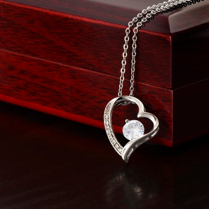 To My Wife necklace “Meeting you was fate” Ziavia Heart Necklace