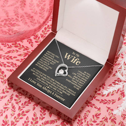 ZIAVIA | Heart Necklace | Wife Meeting You Was Fate