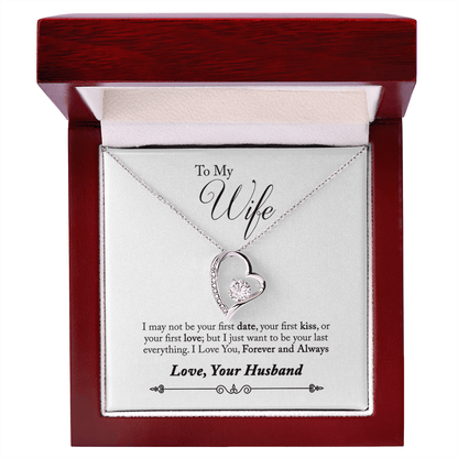 ZIAVIA  |  Heart Necklace  |  Wife Forever & Always