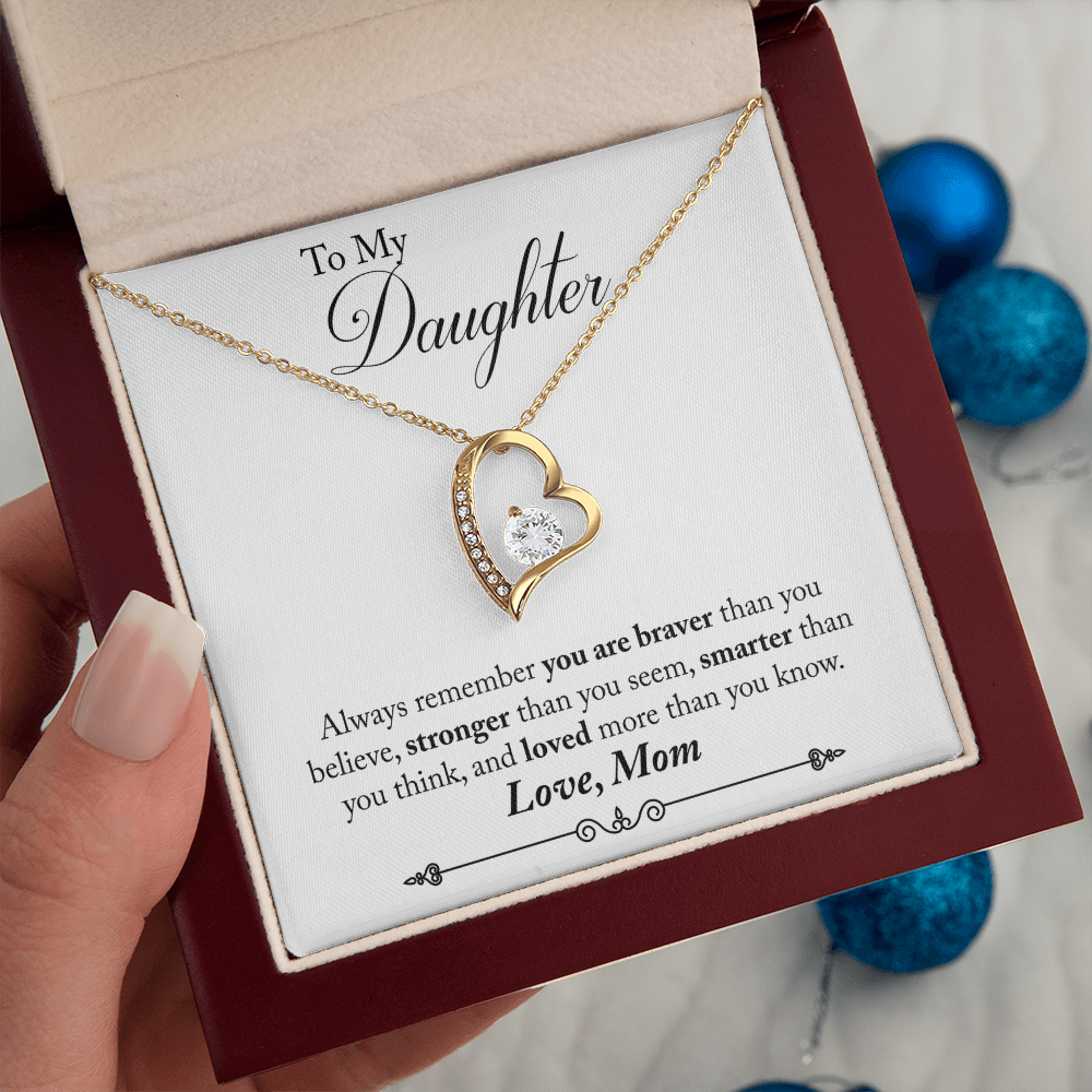 ZIAVIA  |  Heart Necklace  |  Loved Daughter