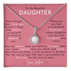 ZIAVIA  |  Cushion Star Necklace  |  Daughter Love Mom