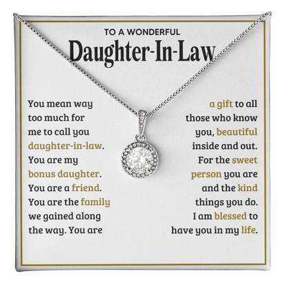 ZIAVIA  |  Cushion Star Necklace  |  Wonderful Daughter In Law