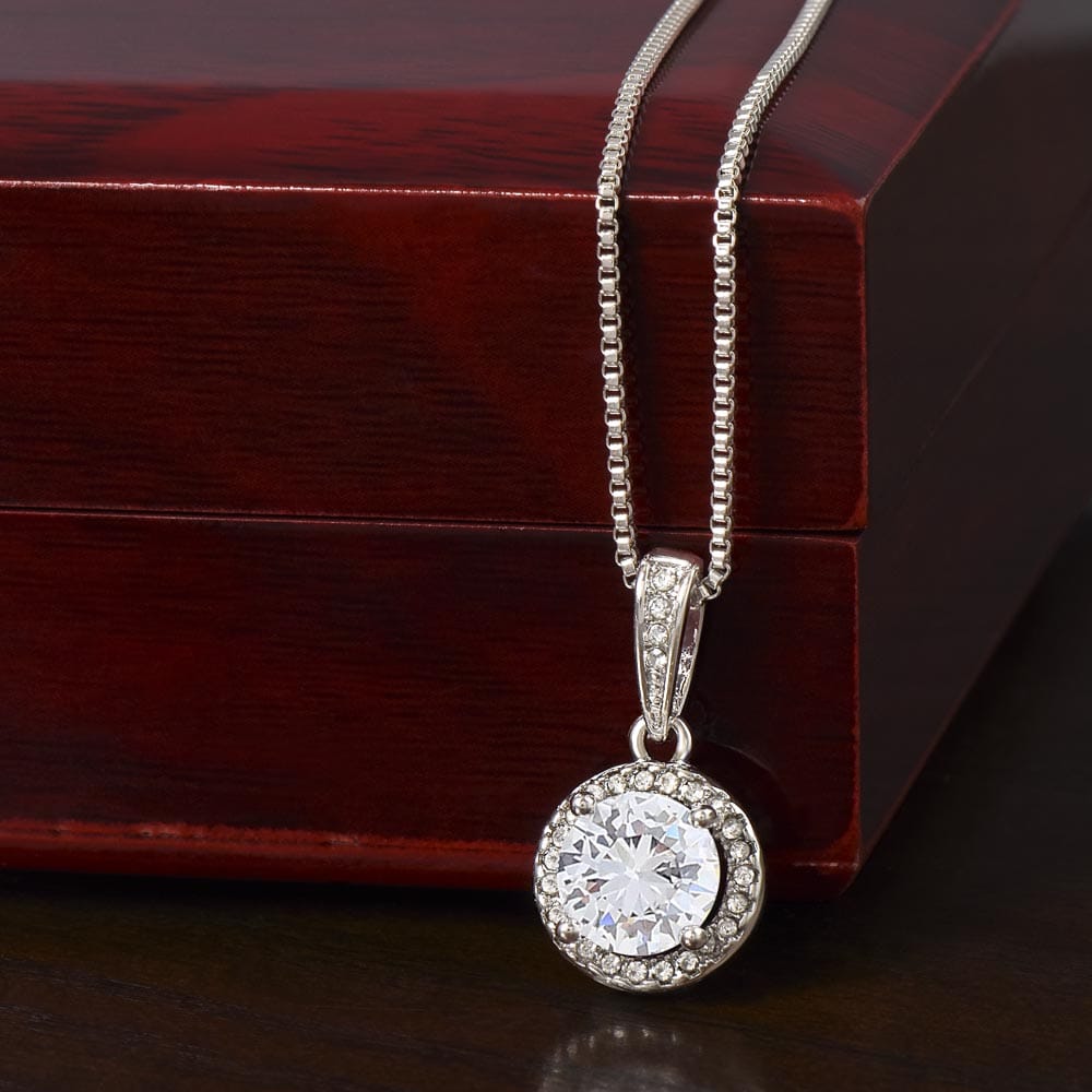 To My Daughter Cushion Star Necklace – Lion Strength Message Card