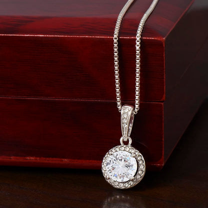To My Daughter Cushion Star Necklace – Lion Strength Message Card