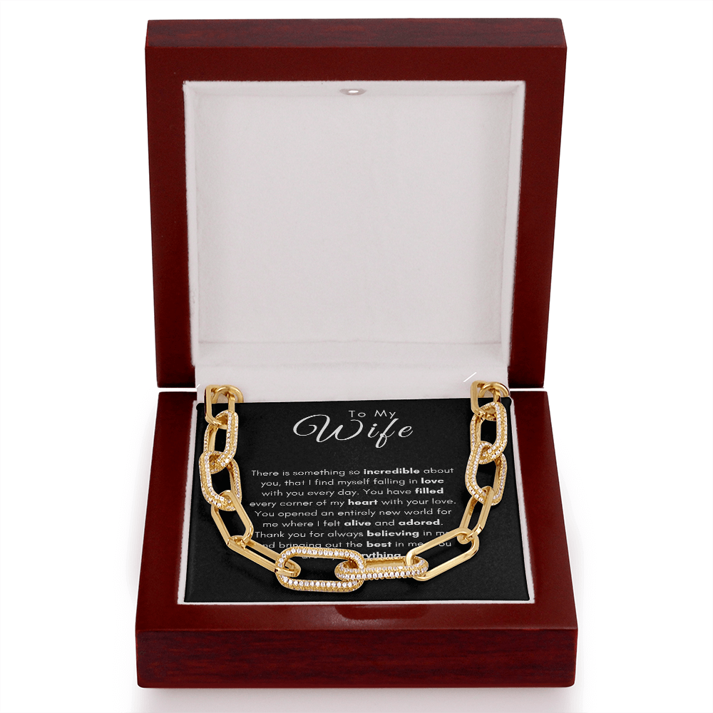 ZIAVIA  |  Signature Paperclip Necklace  |  My Wife