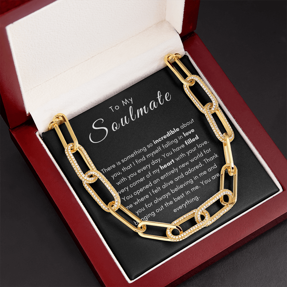 ZIAVIA  |  Signature Paperclip Necklace  |  Incredible Soulmate