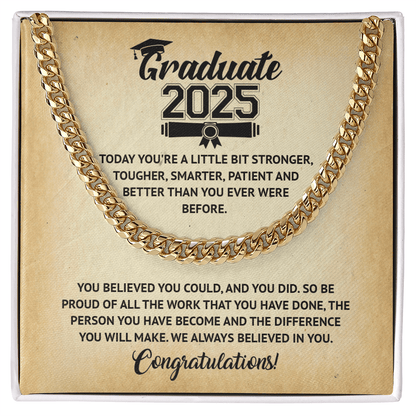 ZIAVIA  |  Cuban Chain Necklace  |  Graduate 2025