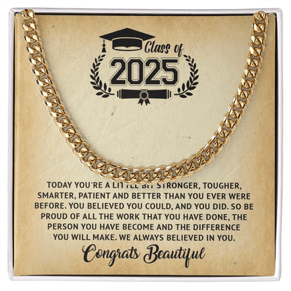 ZIAVIA  |  Cuban Chain Necklace  |  Class Of 25