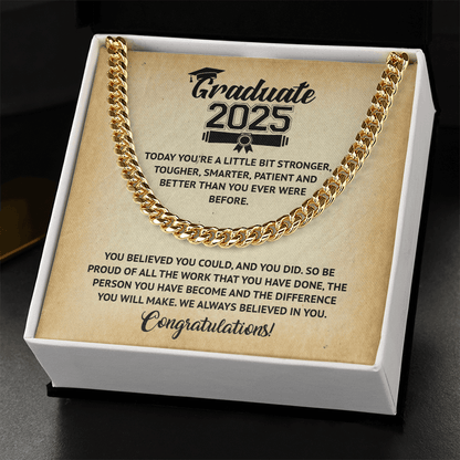 ZIAVIA  |  Cuban Chain Necklace  |  Graduate 2025