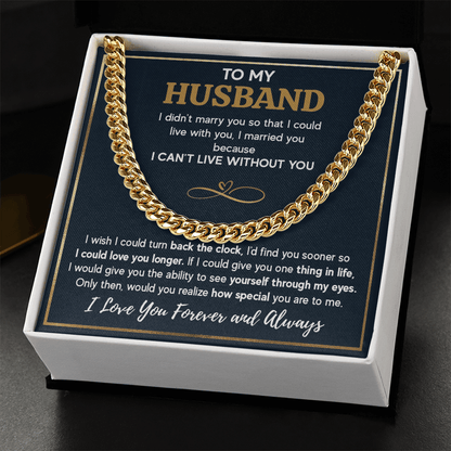 ZIAVIA  |  Cuban Chain  |  Husband I Can't Live Without You