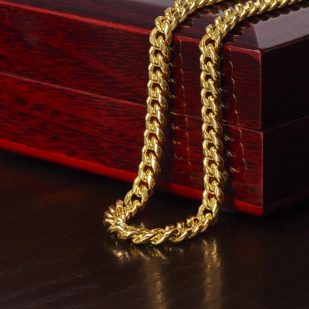 ZIAVIA  |  Cuban Chain Necklace  |  Dear Dad