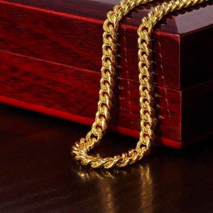 ZIAVIA  |  Cuban Chain Necklace  |  Dear Dad