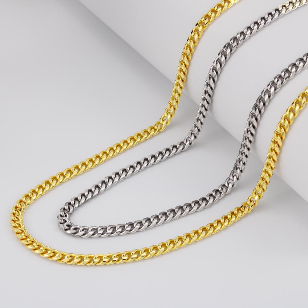 ZIAVIA  |  Cuban Chain Necklace  |  Dear Dad