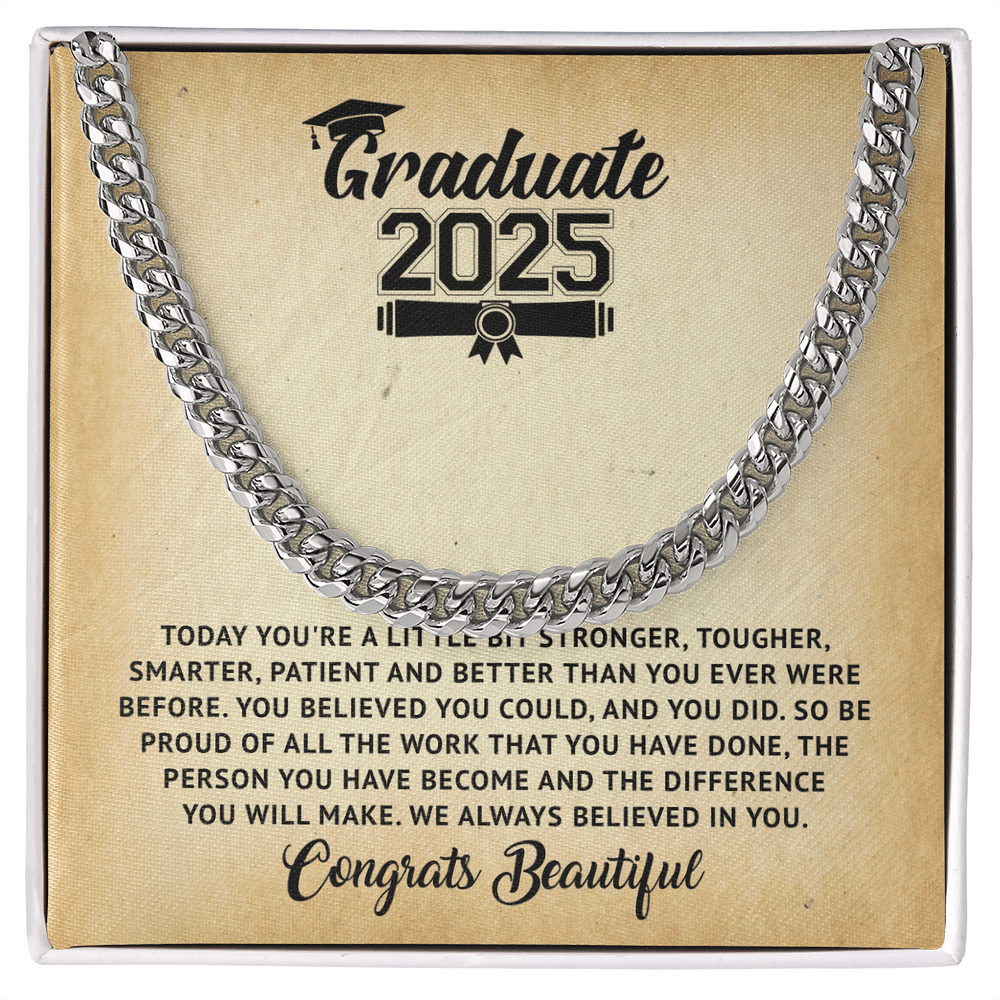 ZIAVIA  |  Cuban Chain Necklace  |  Graduate 2025