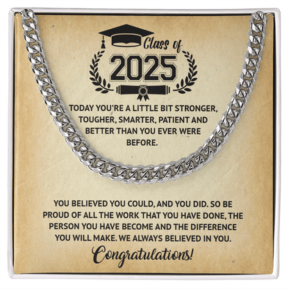 ZIAVIA  |  Cuban Chain Necklace  |  Class Of 2025