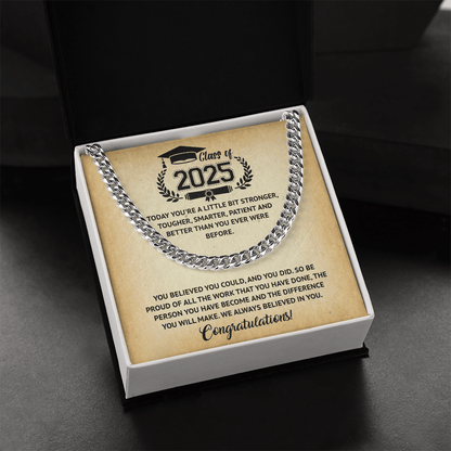 ZIAVIA  |  Cuban Chain Necklace  |  Class Of 2025