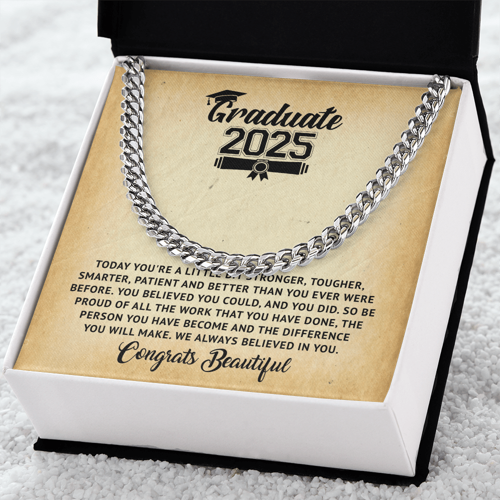 ZIAVIA  |  Cuban Chain Necklace  |  Graduate 2025