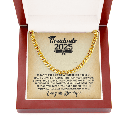 ZIAVIA  |  Cuban Chain Necklace  |  Graduate 2025