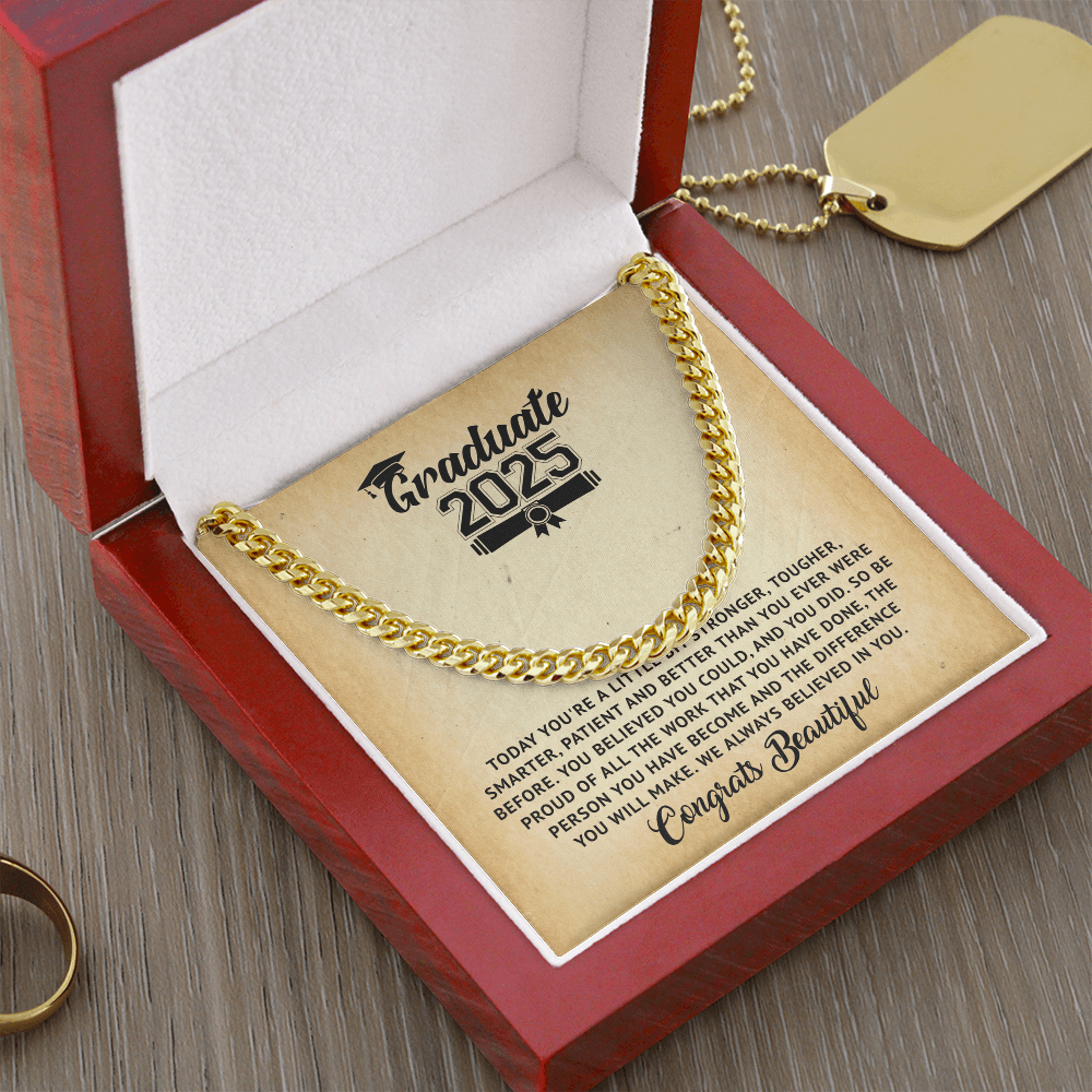 ZIAVIA  |  Cuban Chain Necklace  |  Graduate 2025