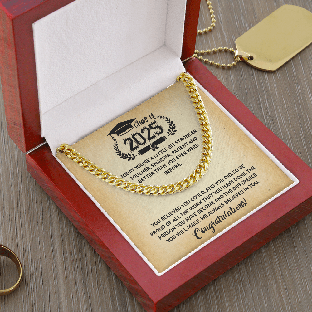 ZIAVIA  |  Cuban Chain Necklace  |  Class Of 2025