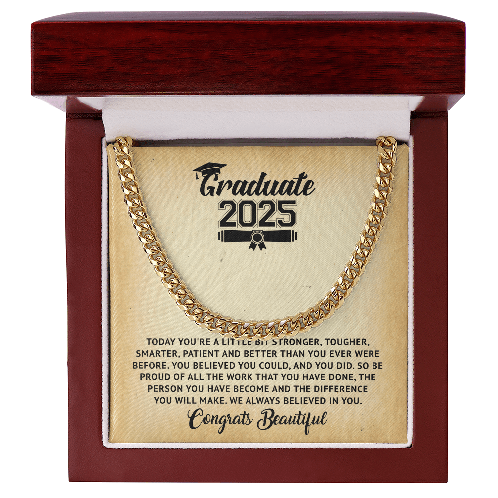 ZIAVIA  |  Cuban Chain Necklace  |  Graduate 2025